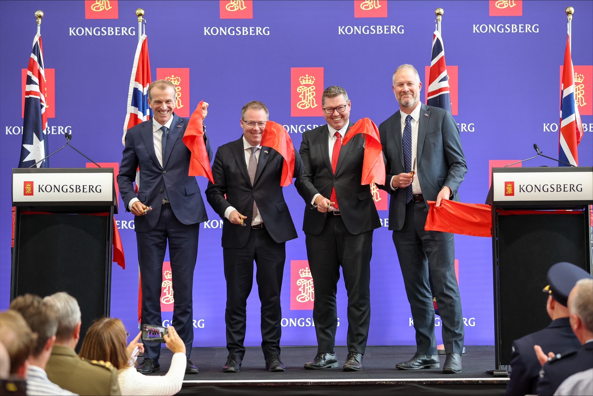 Official members opening of Kongsberg in South Australia